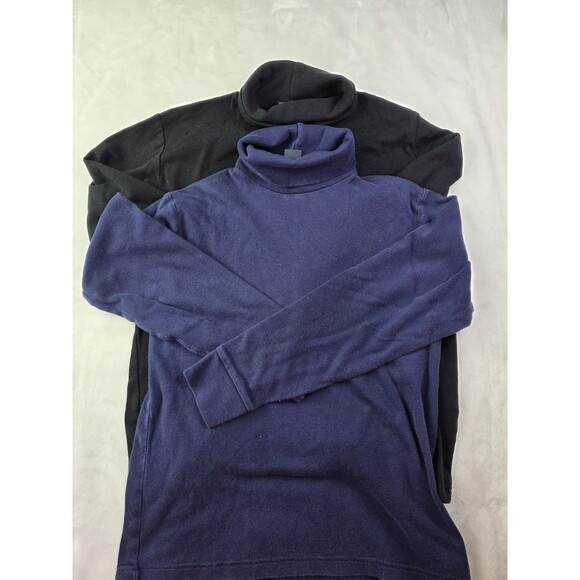 Woolrich Unisex Adult Size Medium Gray / Blue Blend Turtlenecks (2) - Picture 1 of 10